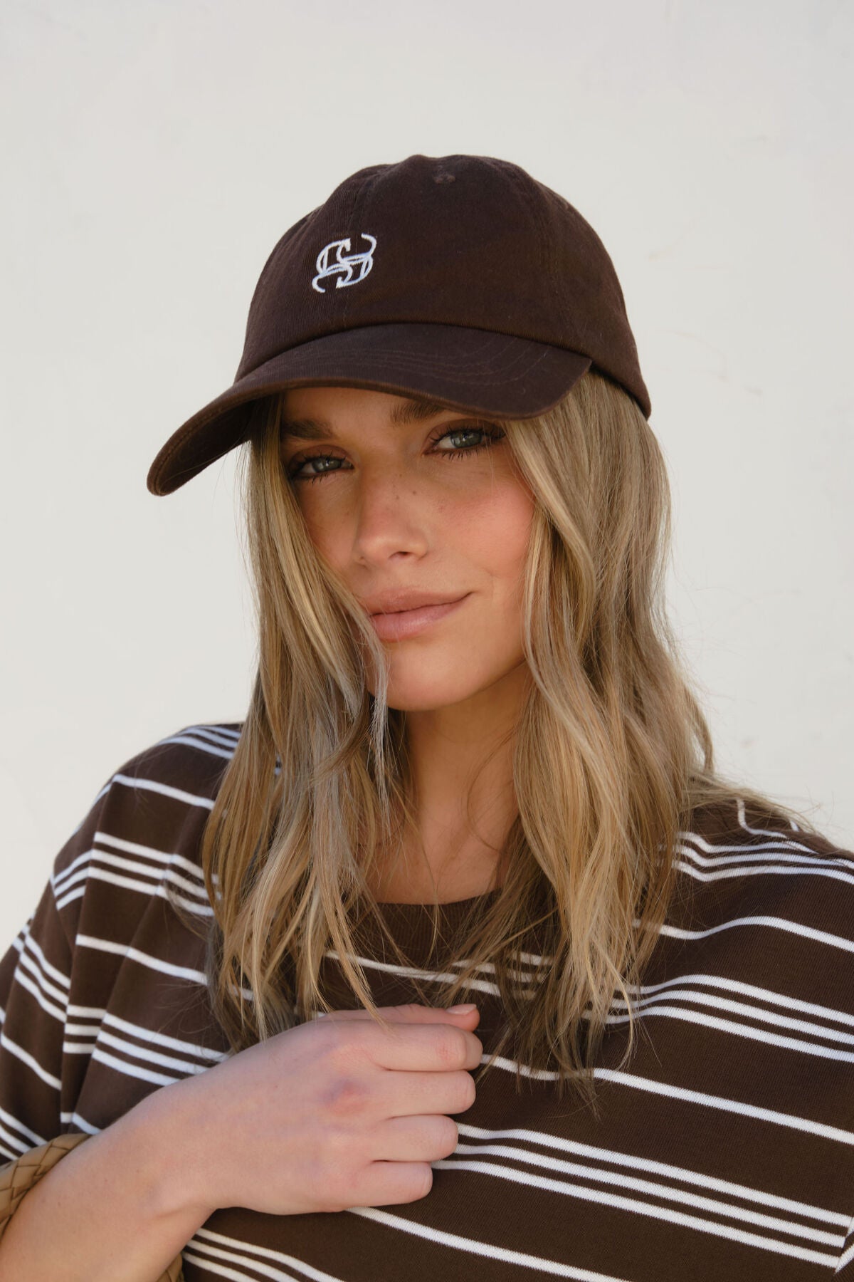 Ceres Monogram Cap Winter Choc