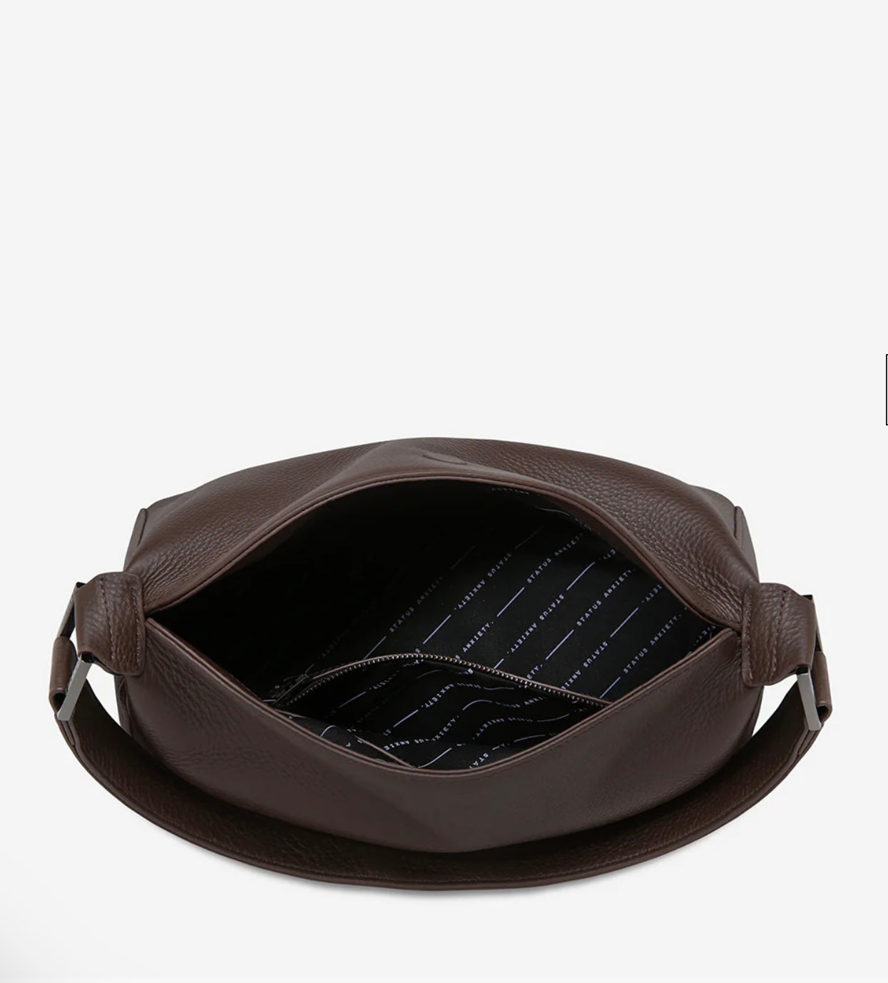 Think Twice Status Anxiety leather bag