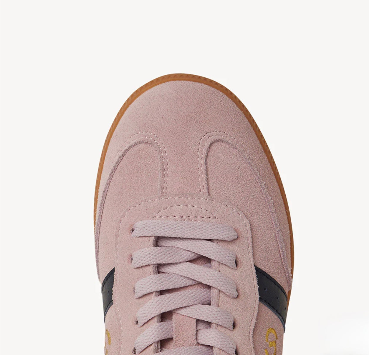 Goodsole 2001 Parallel pink suede/navy leather