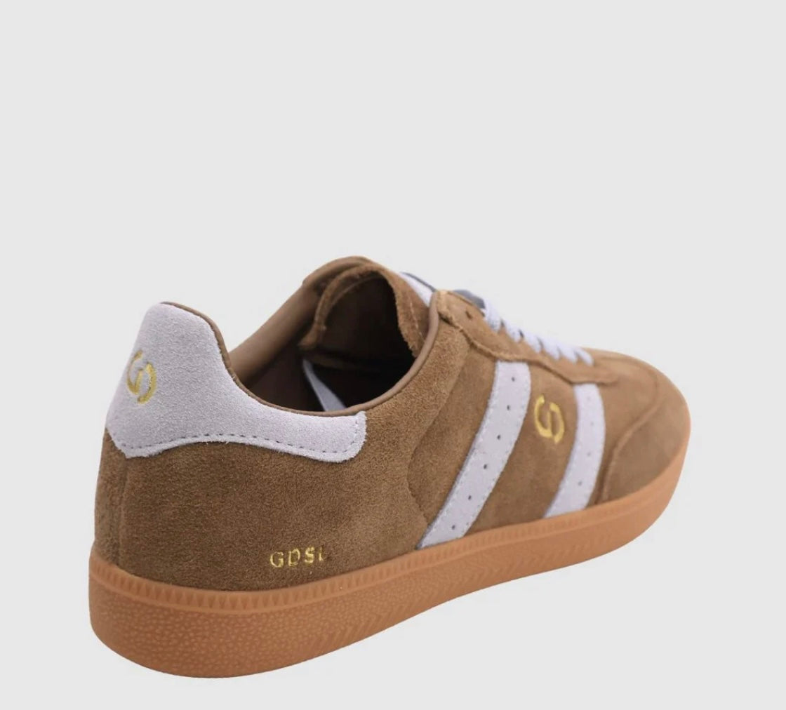 2001 Parallel Goodsole sneakers Smoke brown/light blue suede