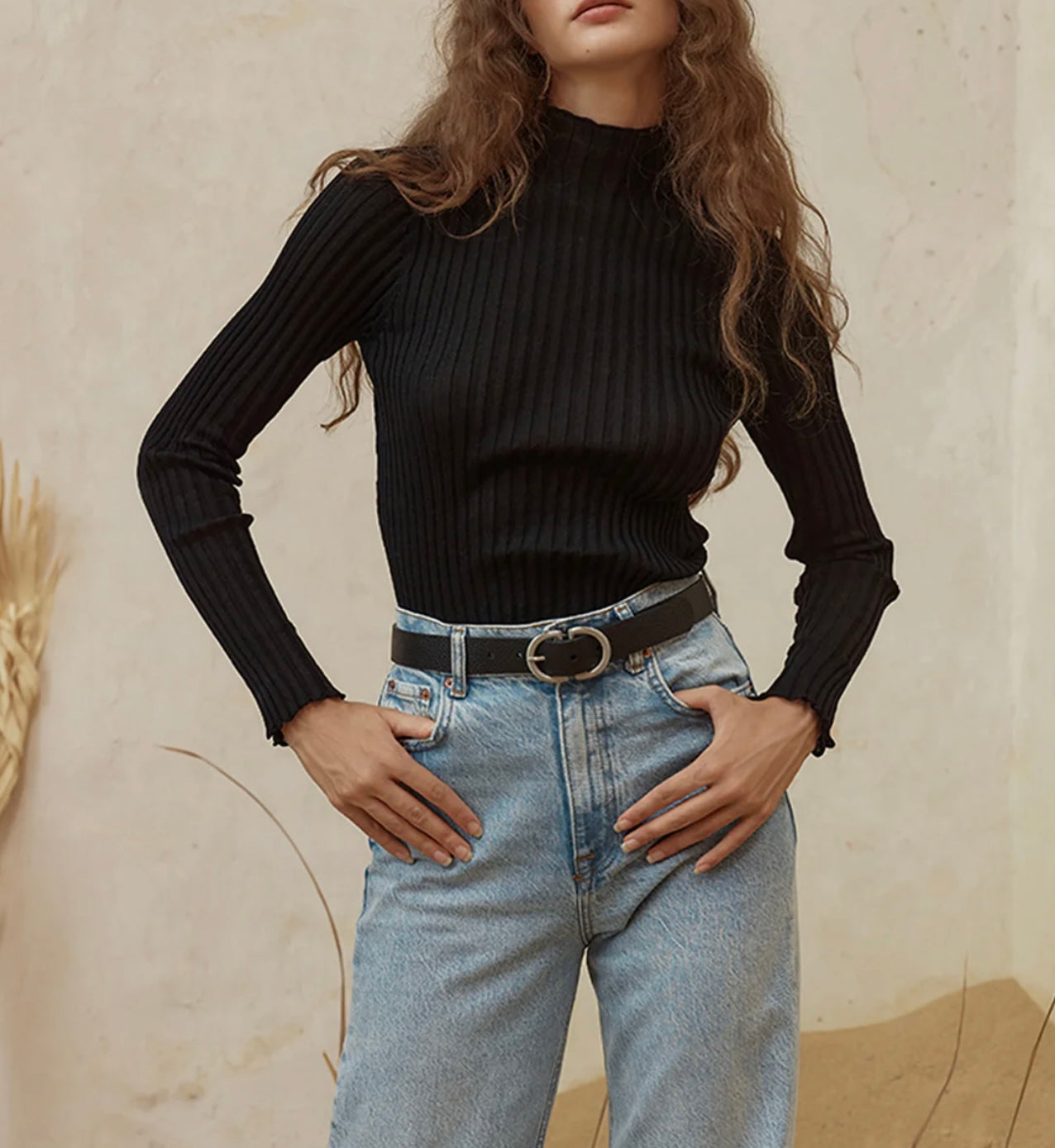 Status Anxiety In Reverse Belt black/silver