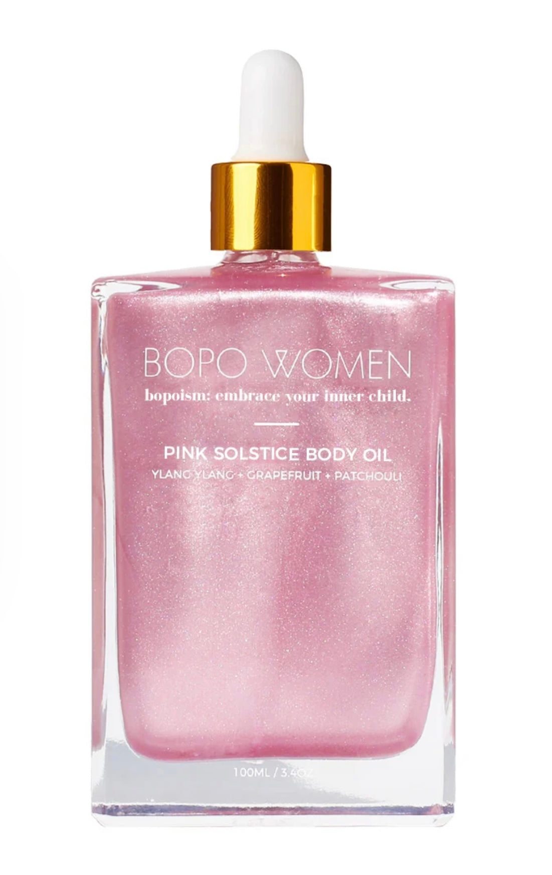 Bopo Women Pink Solstice Body Oil