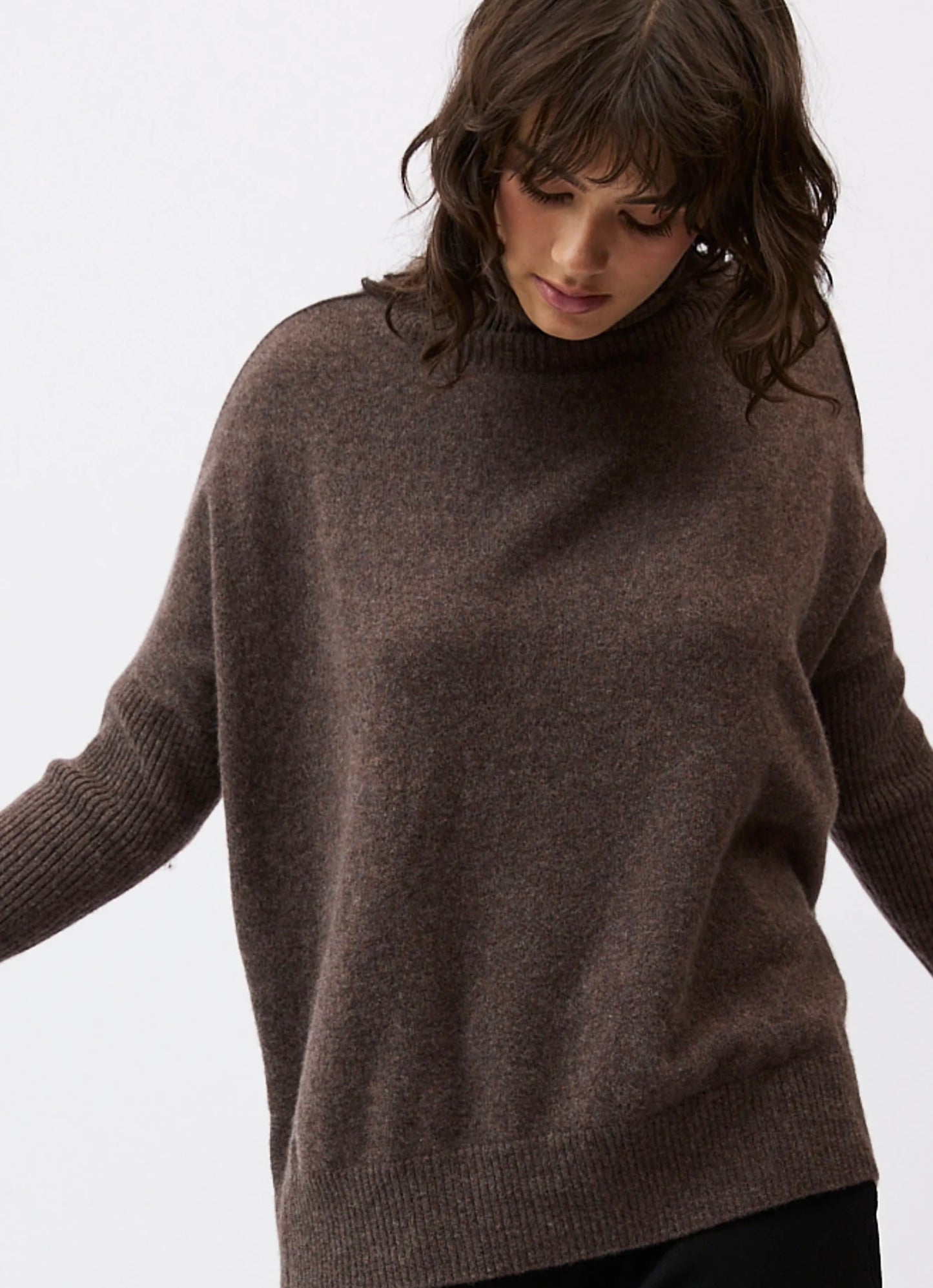Mia Fratino Gigi Step Rollneck cashmere jumper