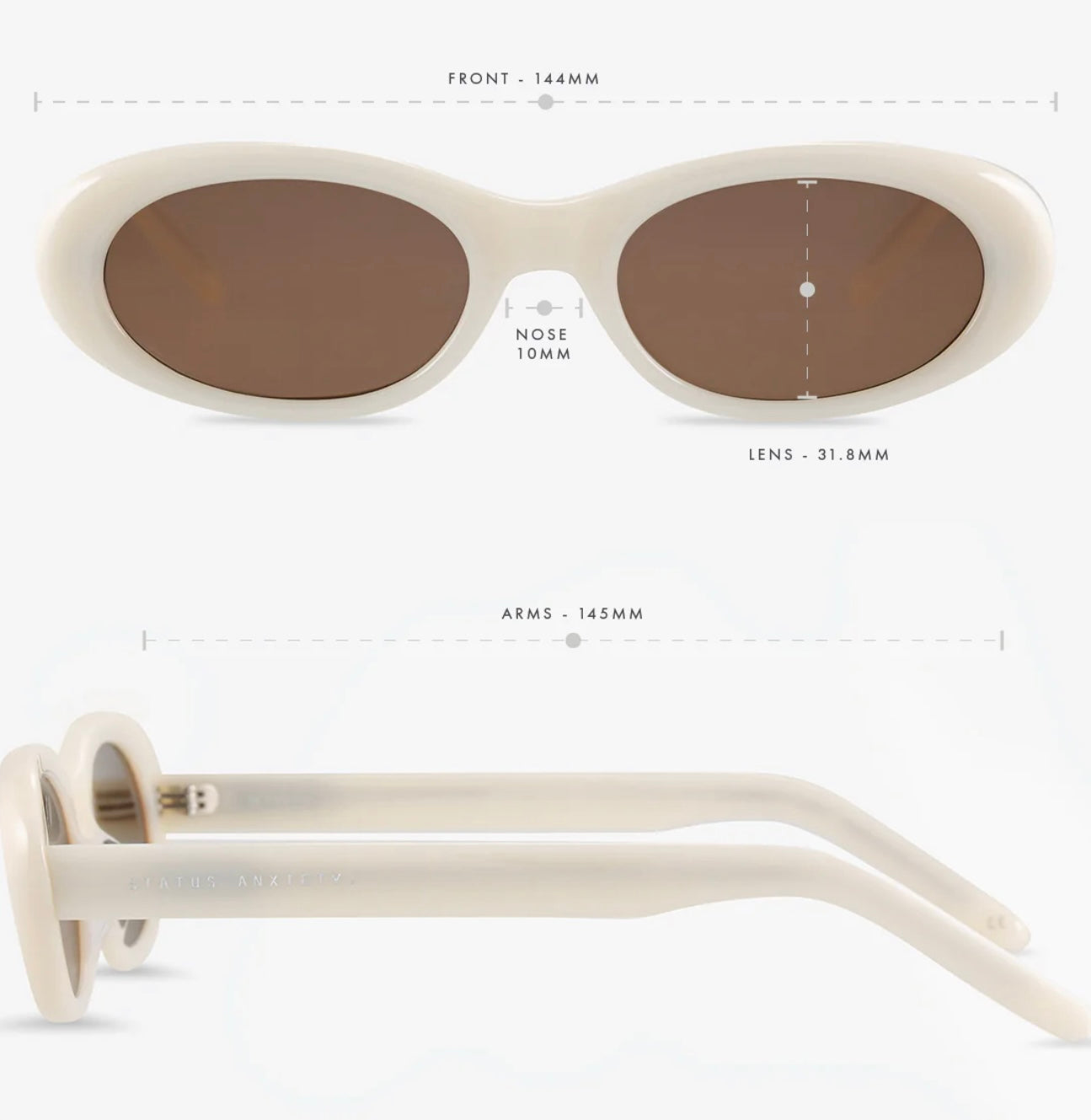Status Anxiety Sunglasses Dopamine Bone