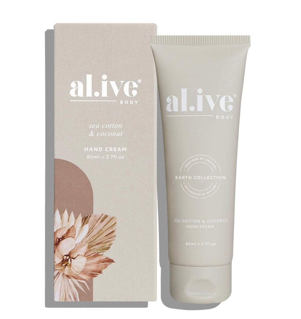 Al.ive Sea Cotton and Coconut Hand Cream