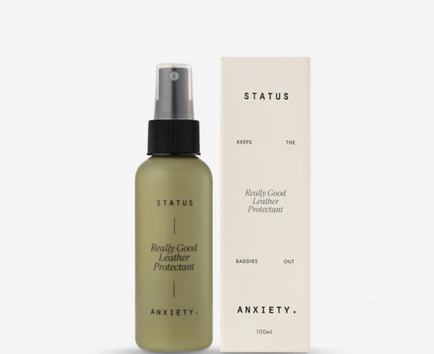 Status Anxiety Really Good Leather Protectant