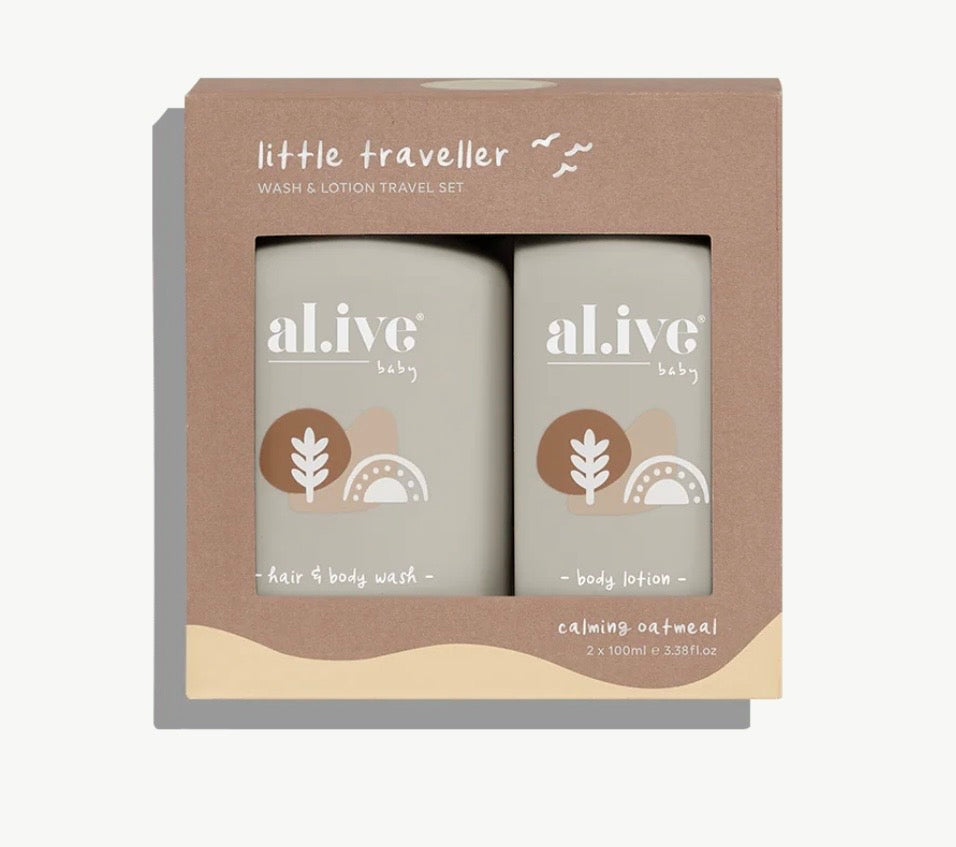 Little Traveller baby wash and lotion set