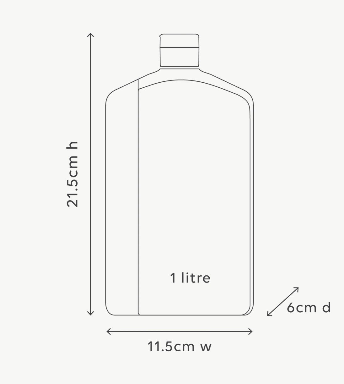 Refill kitchen hand wash watermelon and lime