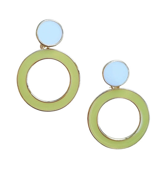 Aviana enamel earring