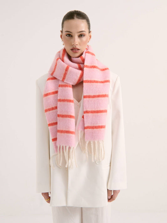 Cotton Candy Fluffy Scarf