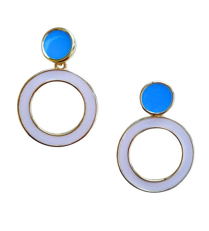 Aviana enamel earring