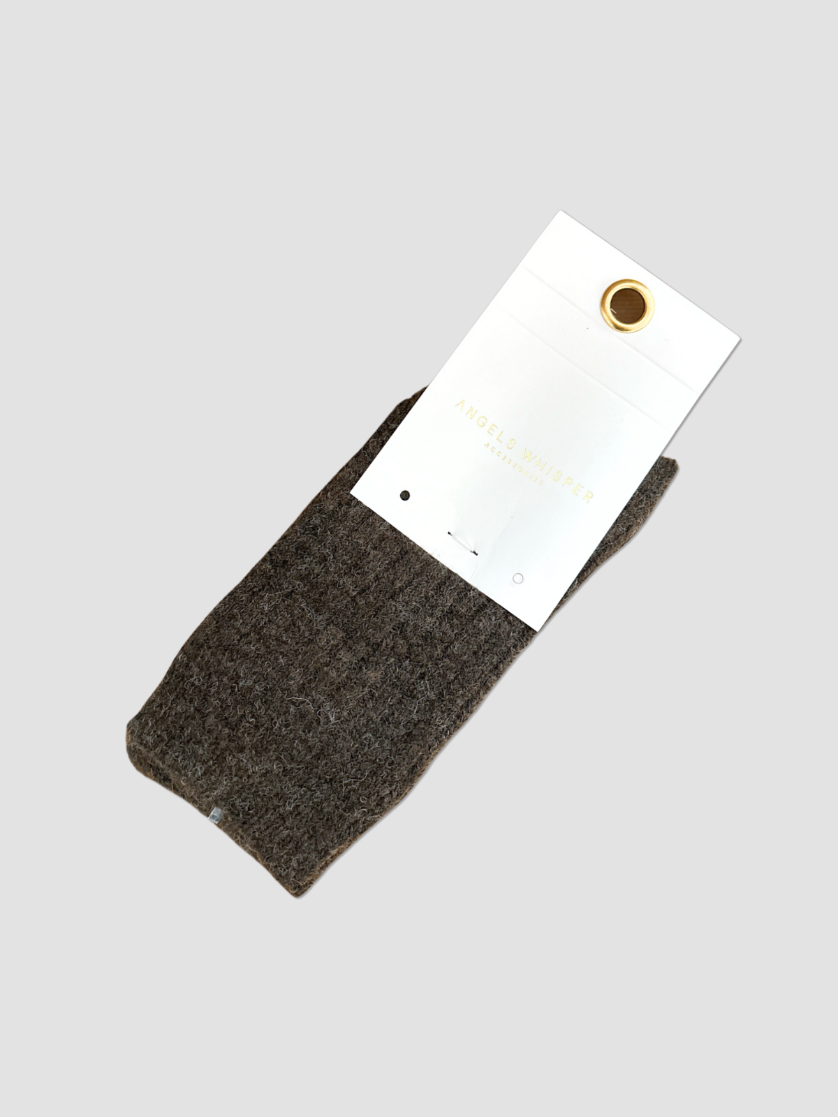 Angels Rib Wool Blend Socks (3col)