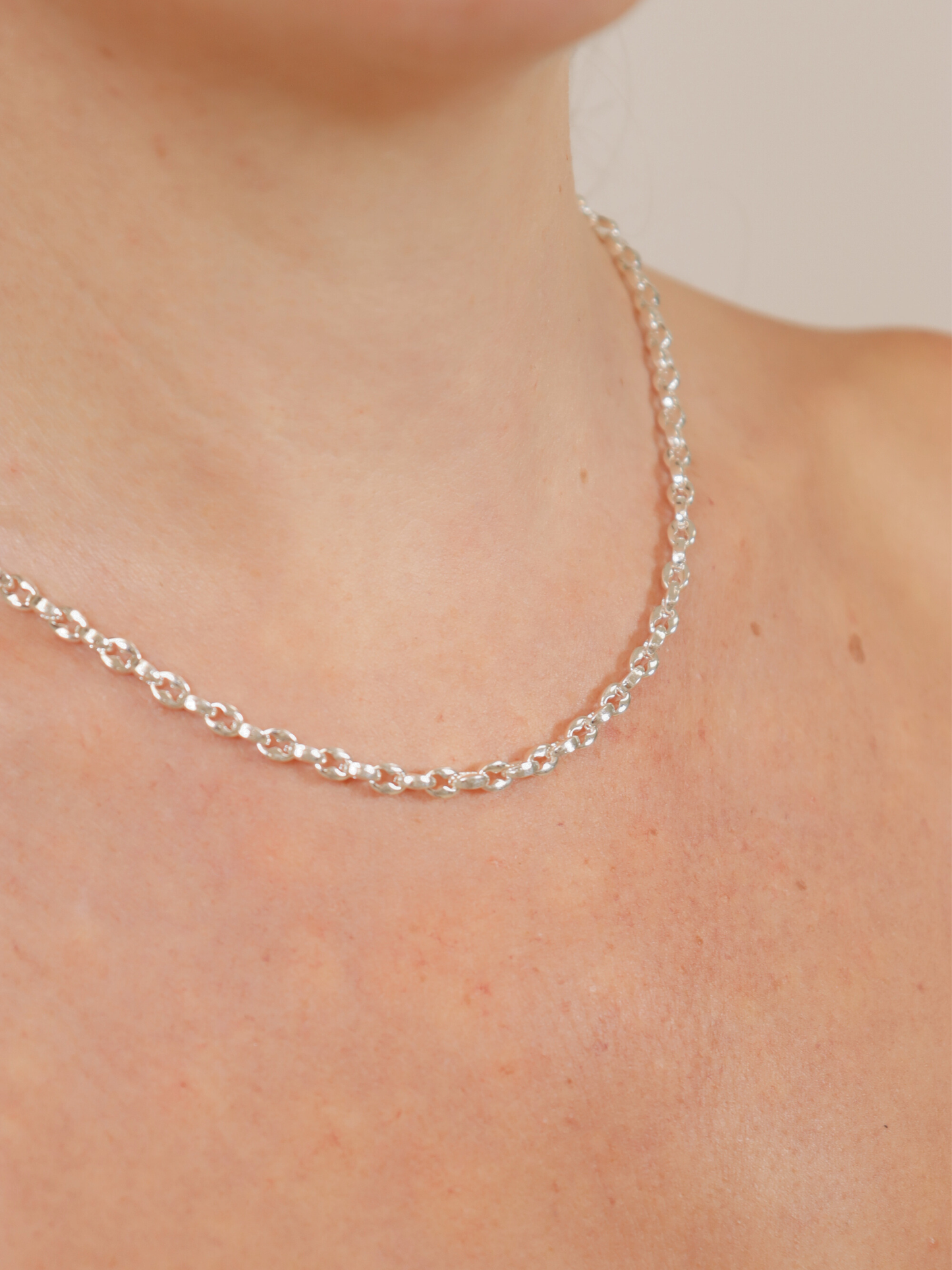 Vantage Rope Sterling Silver Plated Necklace