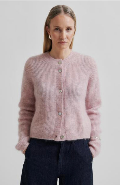 Andrea Rib Knit Cardigan