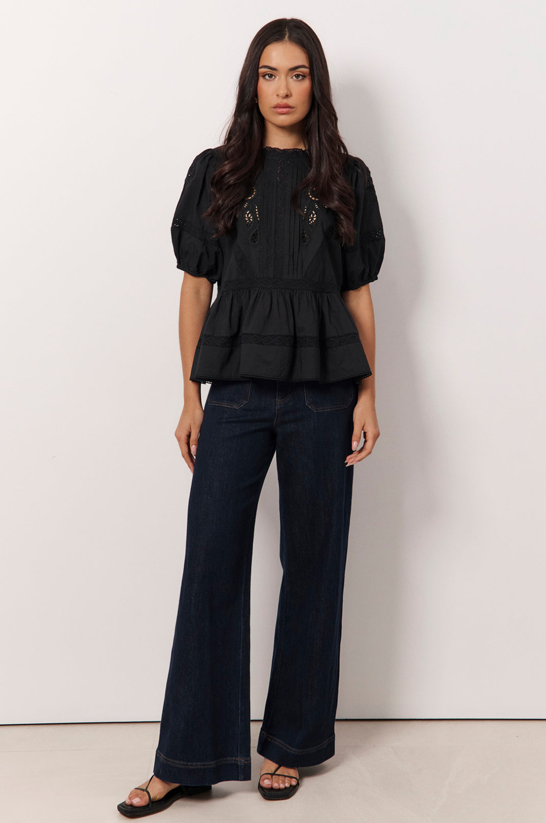 Ophelia Boho Peplum Top