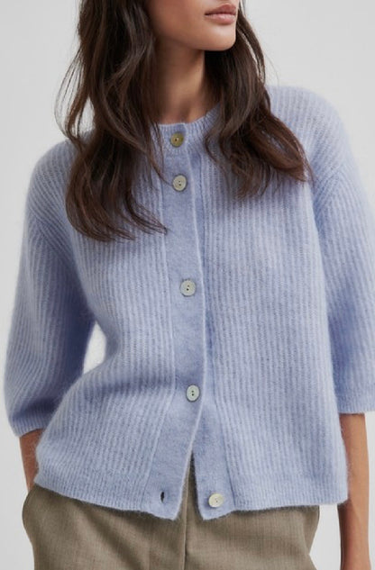 Andrea Knit rib Cardigan