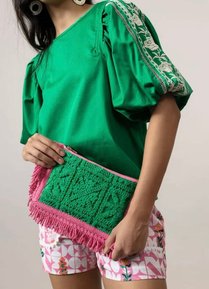 Emily Lovelock Crochet  Clutch