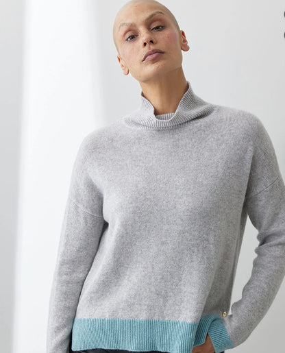Mia Fratino Tessa Mockneck Cashmere Jumper