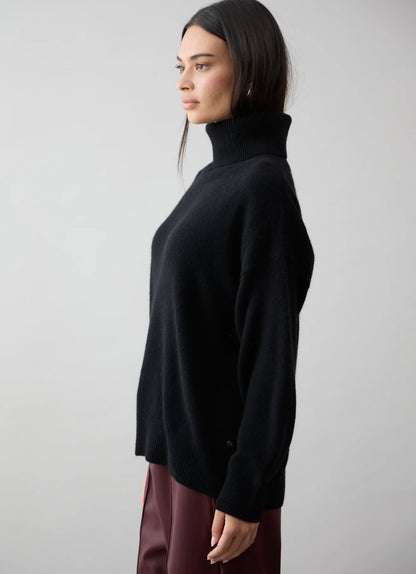Mia Fratino Cooper Rollneck , Black