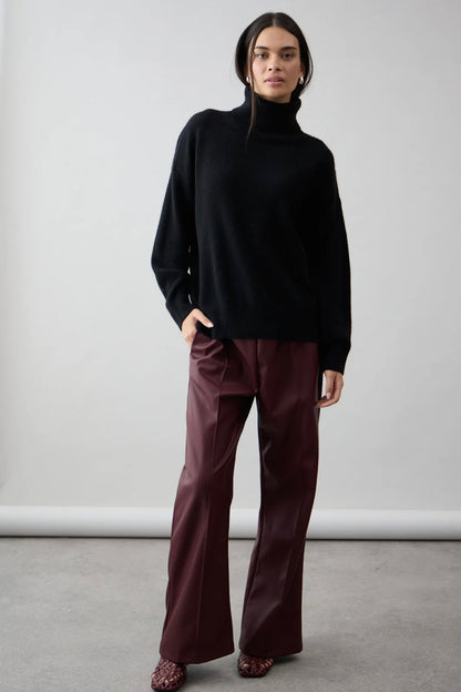 Mia Fratino Cooper Rollneck , Black