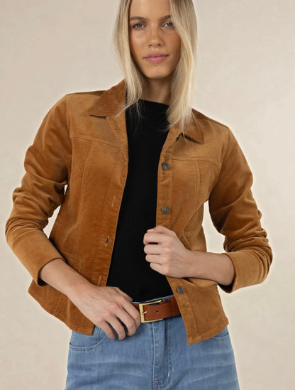 Humidity Lifestyle  Gabi jacket camel