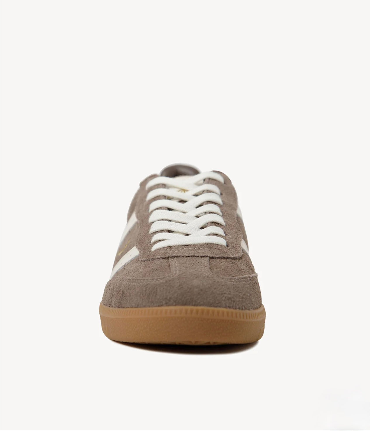 Goodsole 2001 Parallel Walnut brown suede Ivory leather