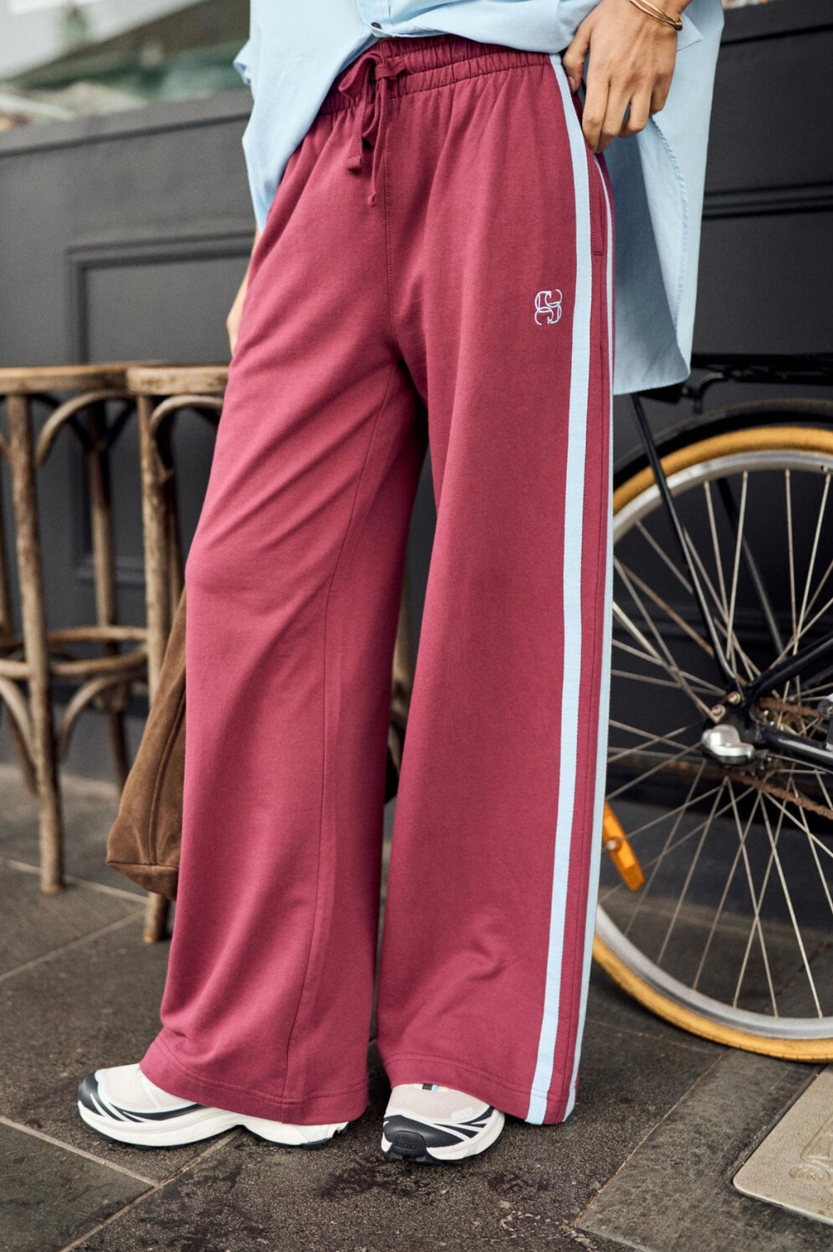 Ceres Life Gigi Wide Leg Track pant