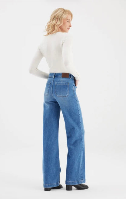 Cup of Joe denim Mira, Medium Blue