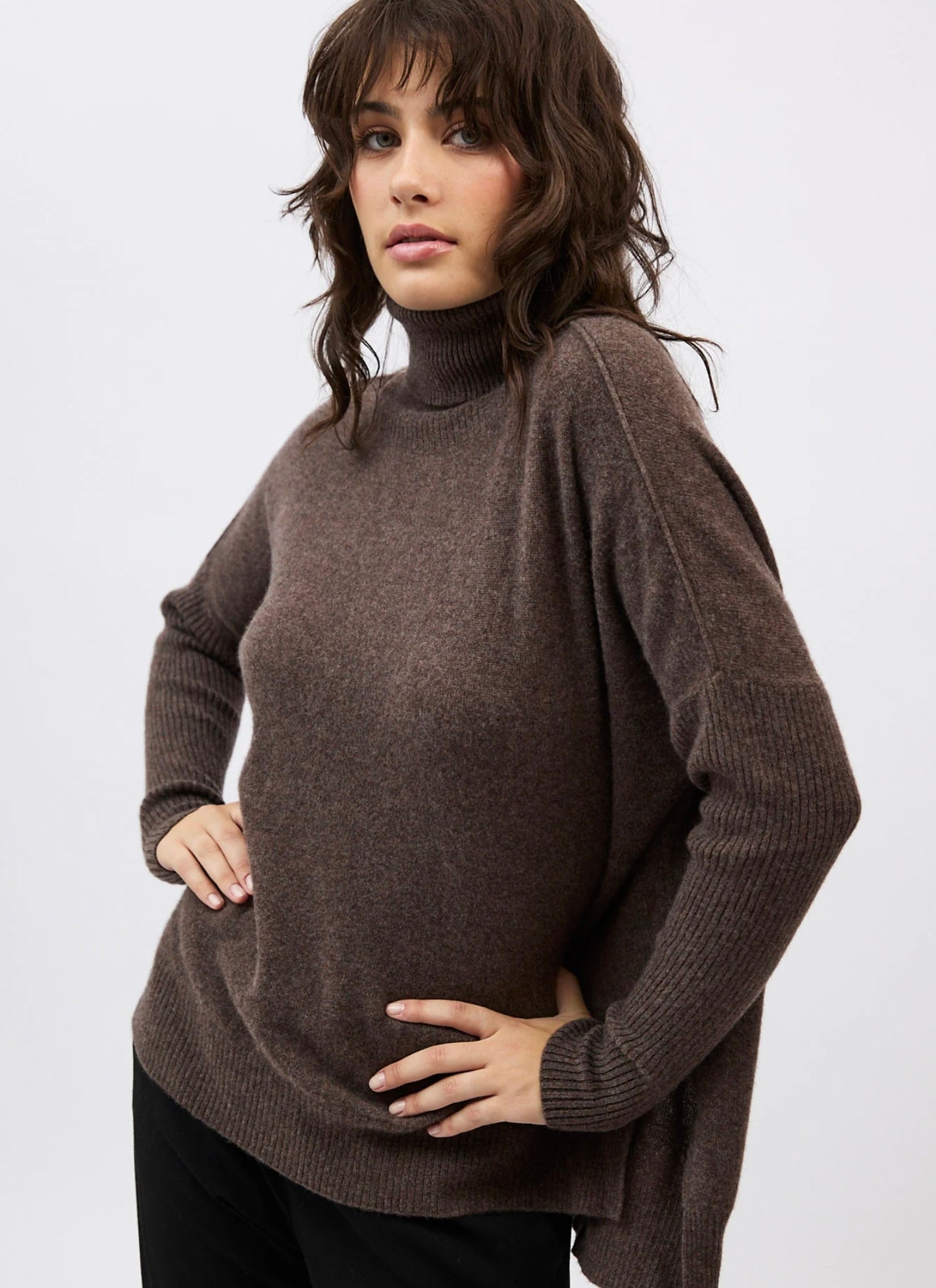Mia Fratino Gigi Step Rollneck cashmere jumper