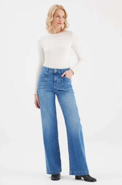 Cup of Joe denim Mira, Medium Blue
