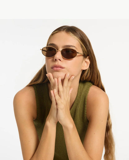 Status Anxiety Sunglasses Enigma Gold
