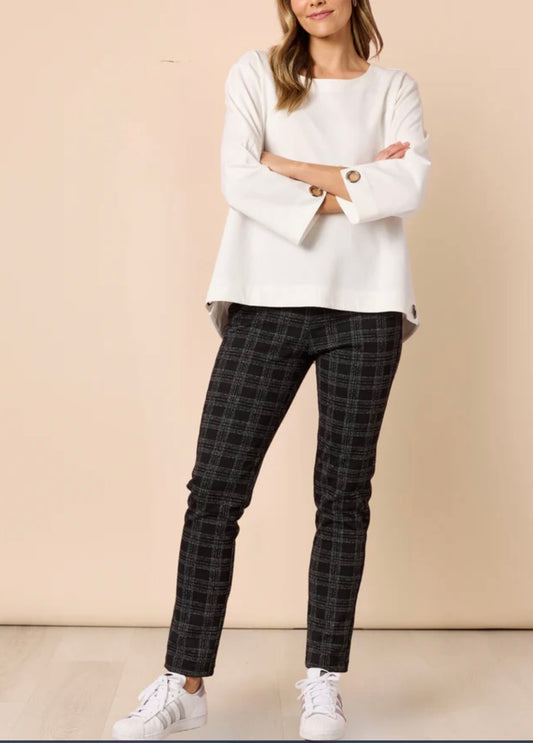 Cannes Check Pants