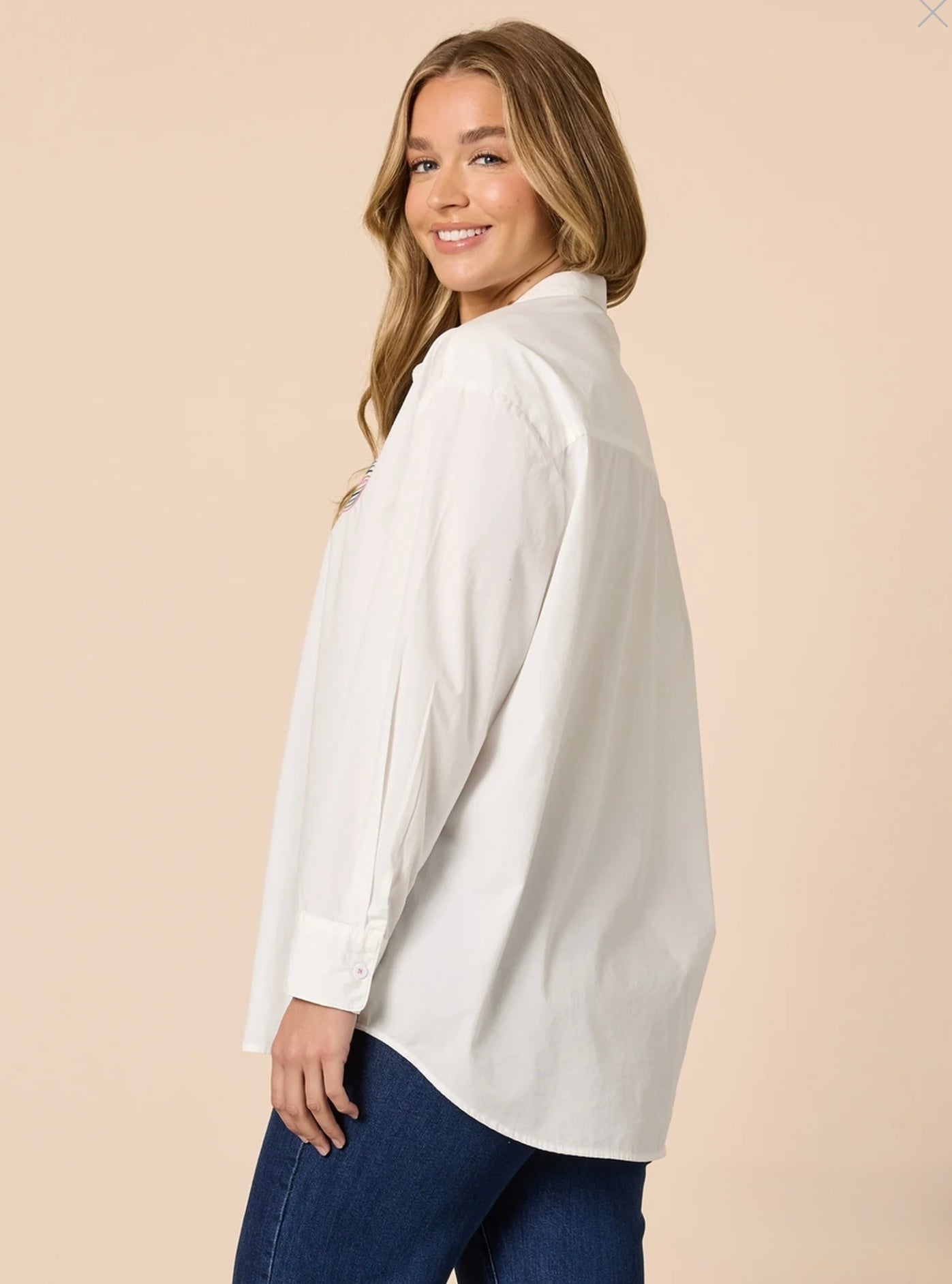 Sweetheart white shirt