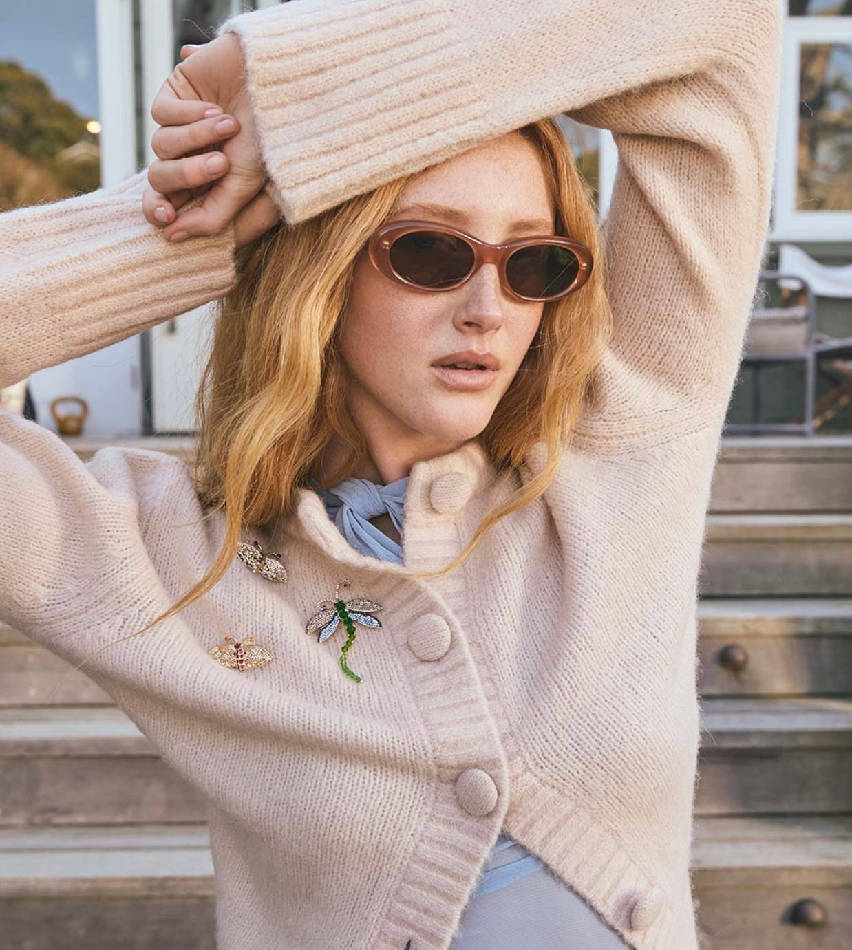 Status Anxiety Sunglasses Dopamine Rose