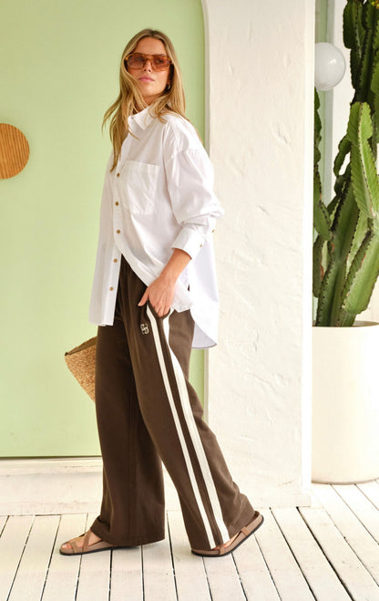 Ceres Life Peta Oversized Shirt White