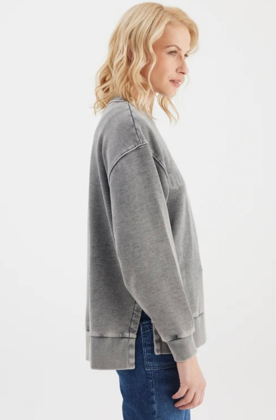 Quiet Luxury Cloud Venus Sweater - Grey
