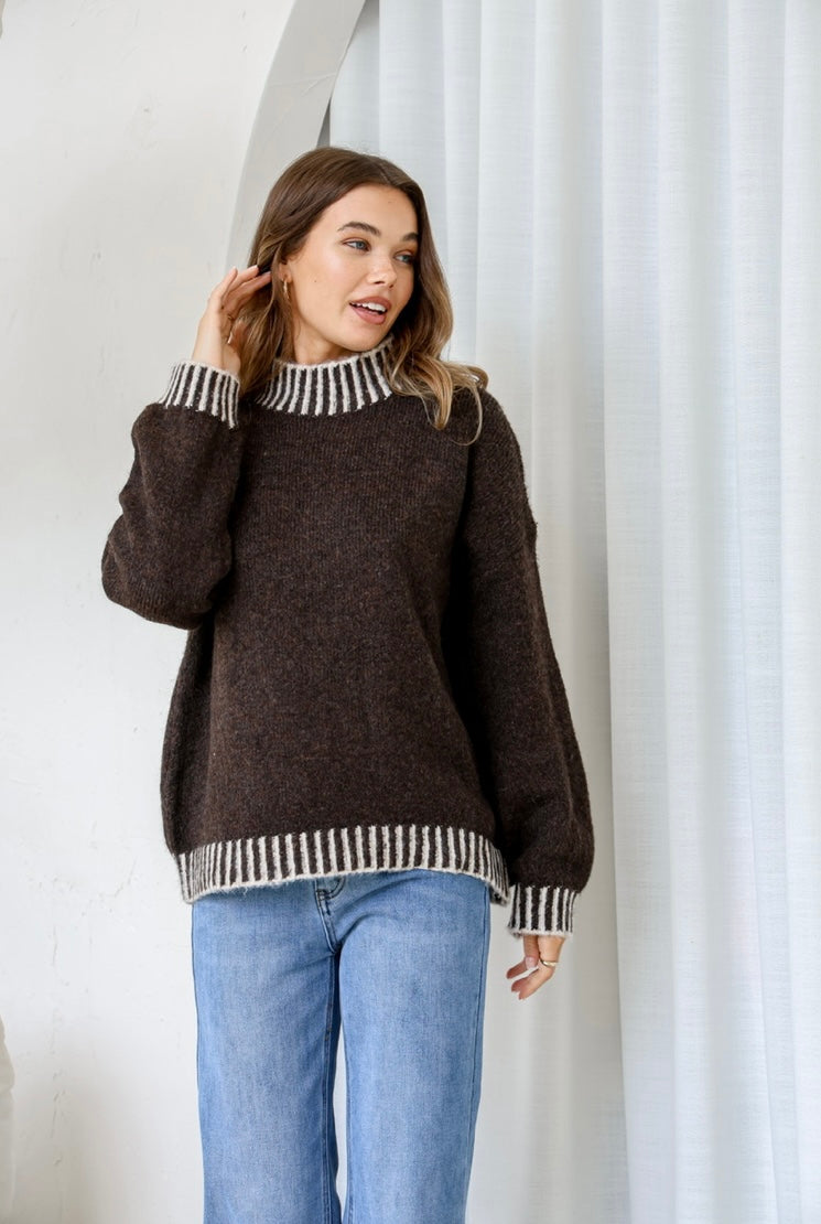 Tilly blanket stitch knit