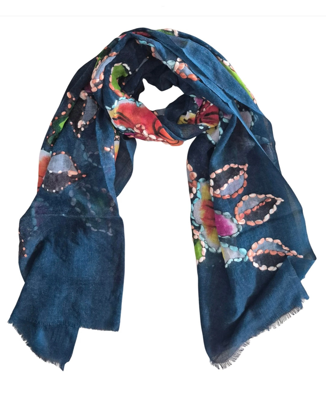Pure wool scarf