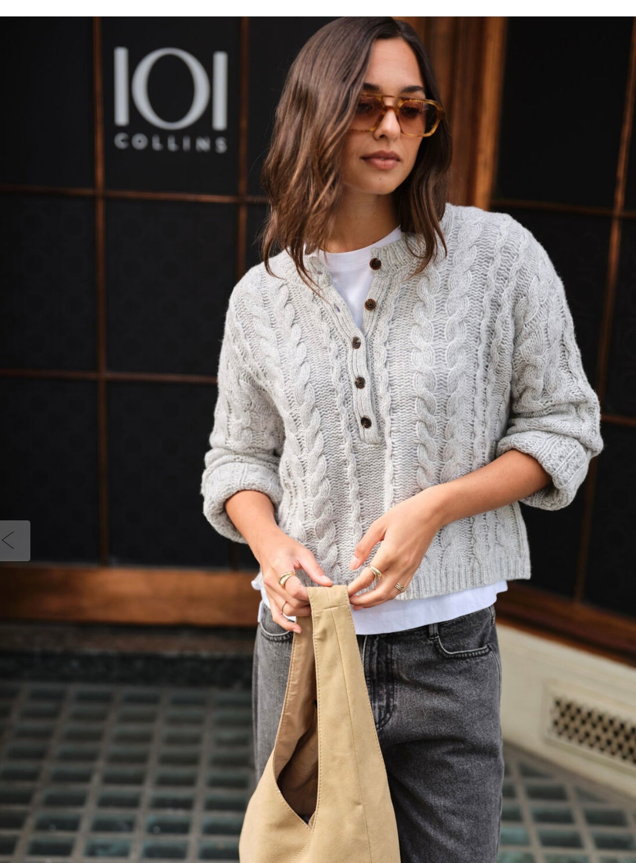 Enid Cable Knit