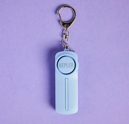 Kepler Personal Alarm Keychain Blue
