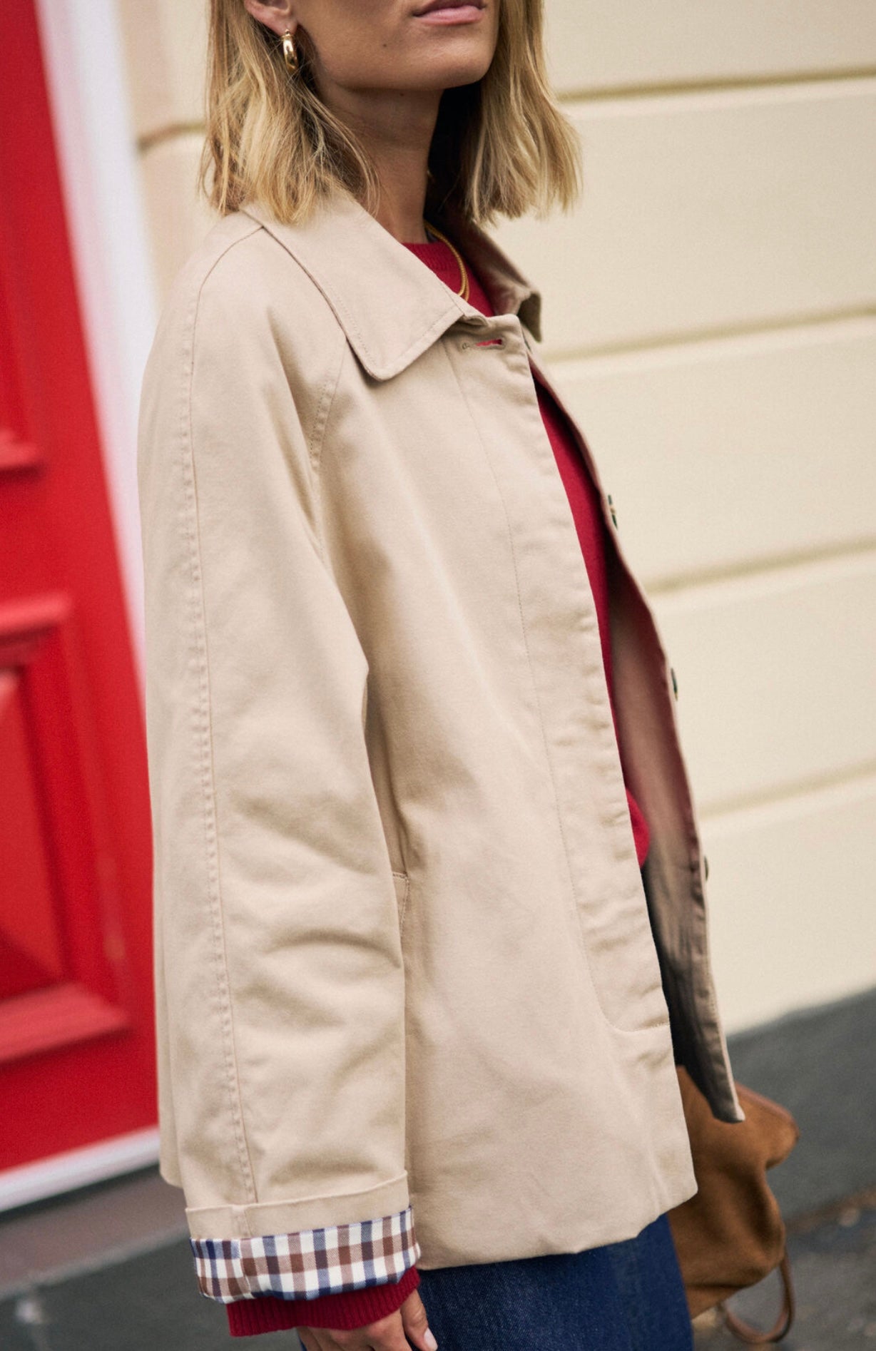 Ceres Life Pia spring coat - Sand