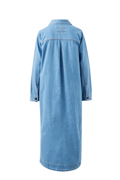 Ceres Life Rae long sleeve denim dress