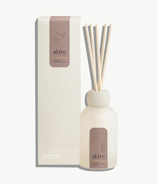 Al.ive Reed Diffuser Raspberry Blossom and Juniper