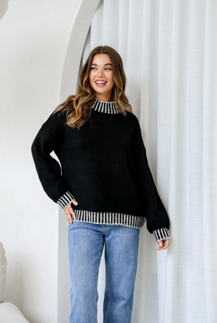Tilly blanket stitch knit