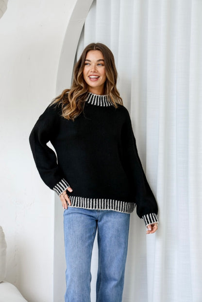Tilly blanket stitch knit