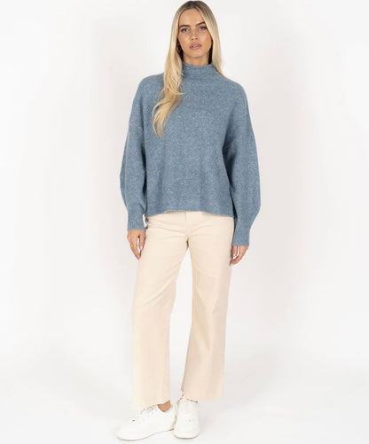 Humidity Lifestyle Chantae knit blue spec
