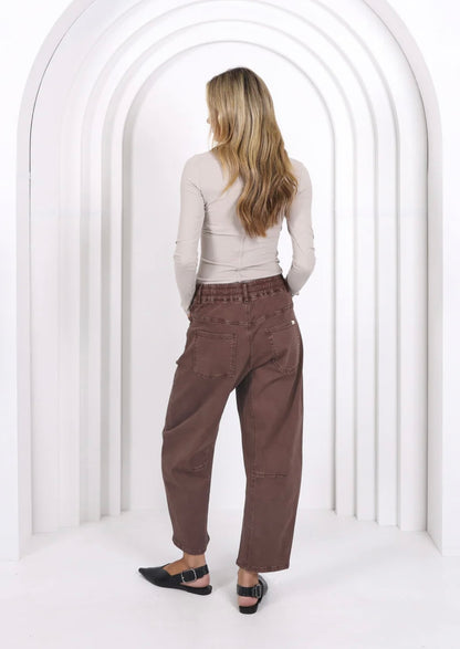 Monarco Leo barrel leg jeans