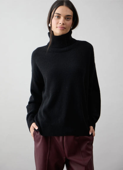 Mia Fratino Cooper Rollneck , Black