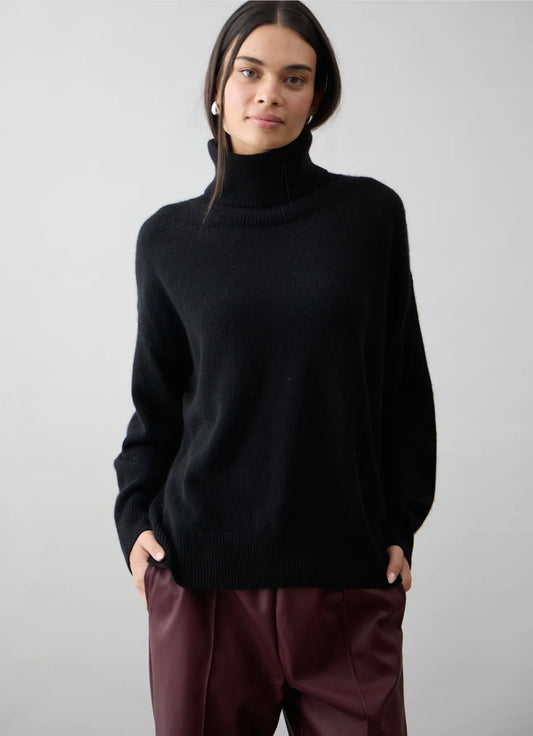Mia Fratino Cooper Rollneck , Black