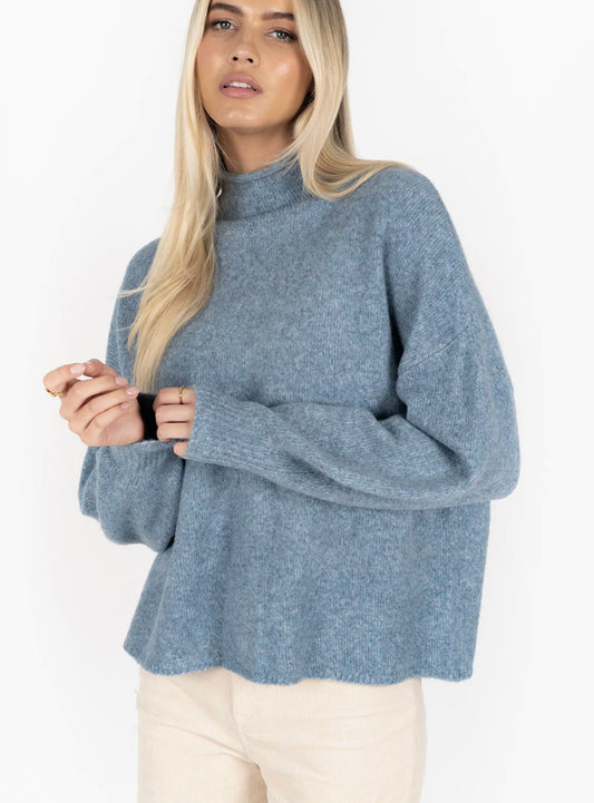 Humidity Lifestyle Chantae knit blue spec